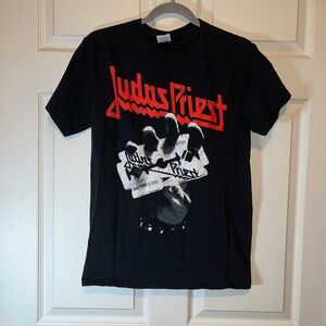 Fruit of the Loom Black Judas Priest Tee